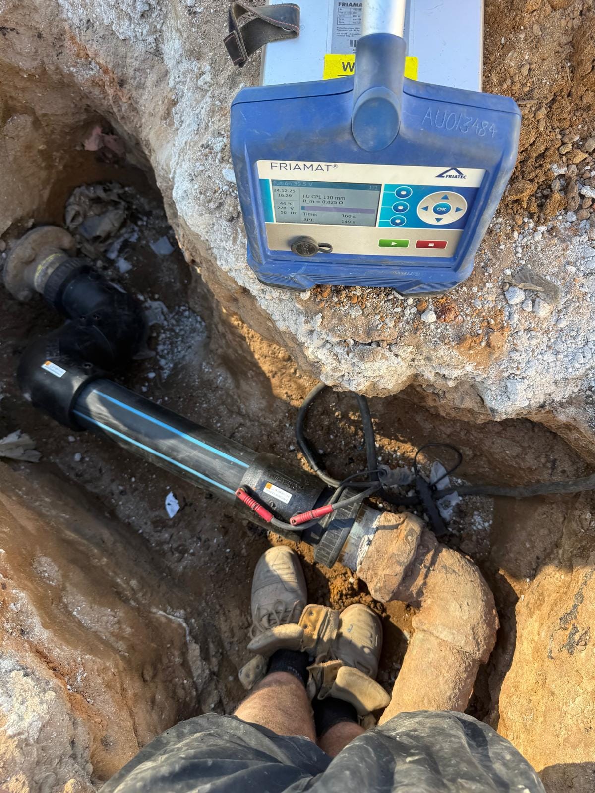 Strata water main repair Clarkson