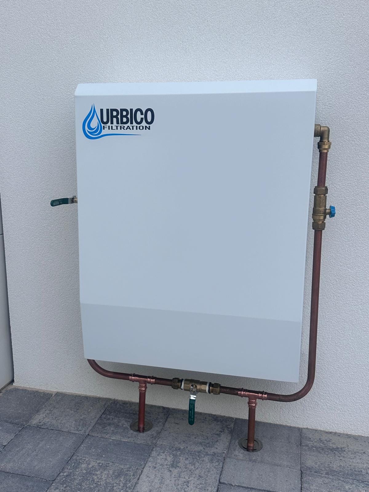 Urbico whole house water filtration installation Perth