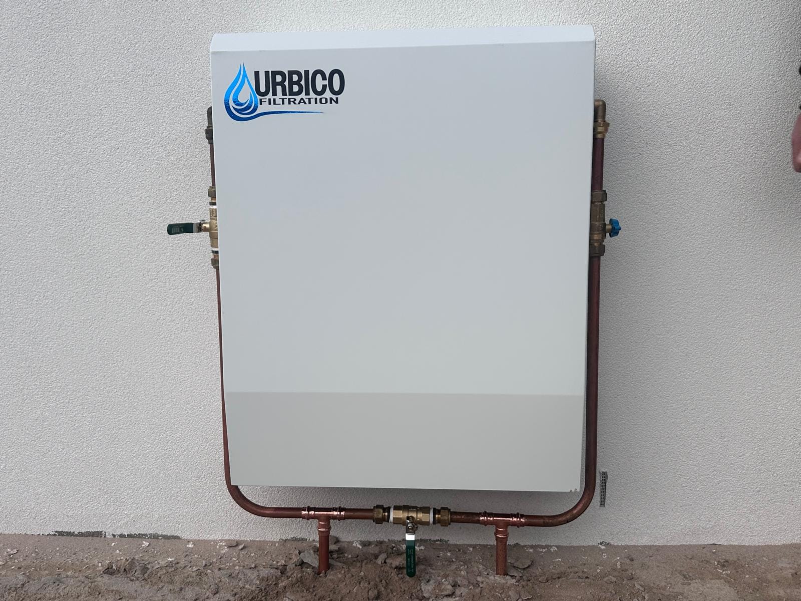Whole house water filtration installed by Urbico